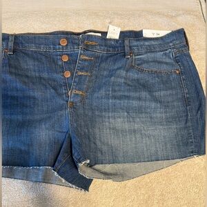 LOFT button fly Jean short
